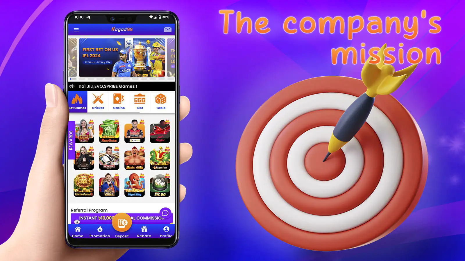 Our primary ambition is to be the go-to platform for online betting and gaming