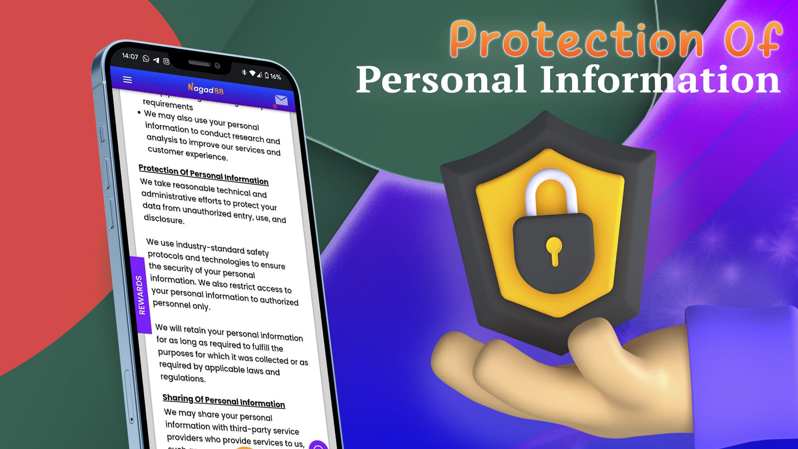 Nagad88 secures personal data