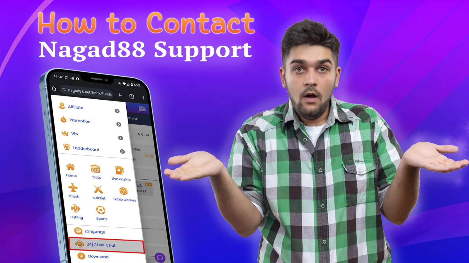 Easy ways to get in touch with our team