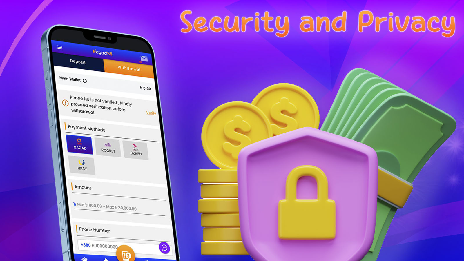 Your Privacy and Financial Security are Our Top Priorities