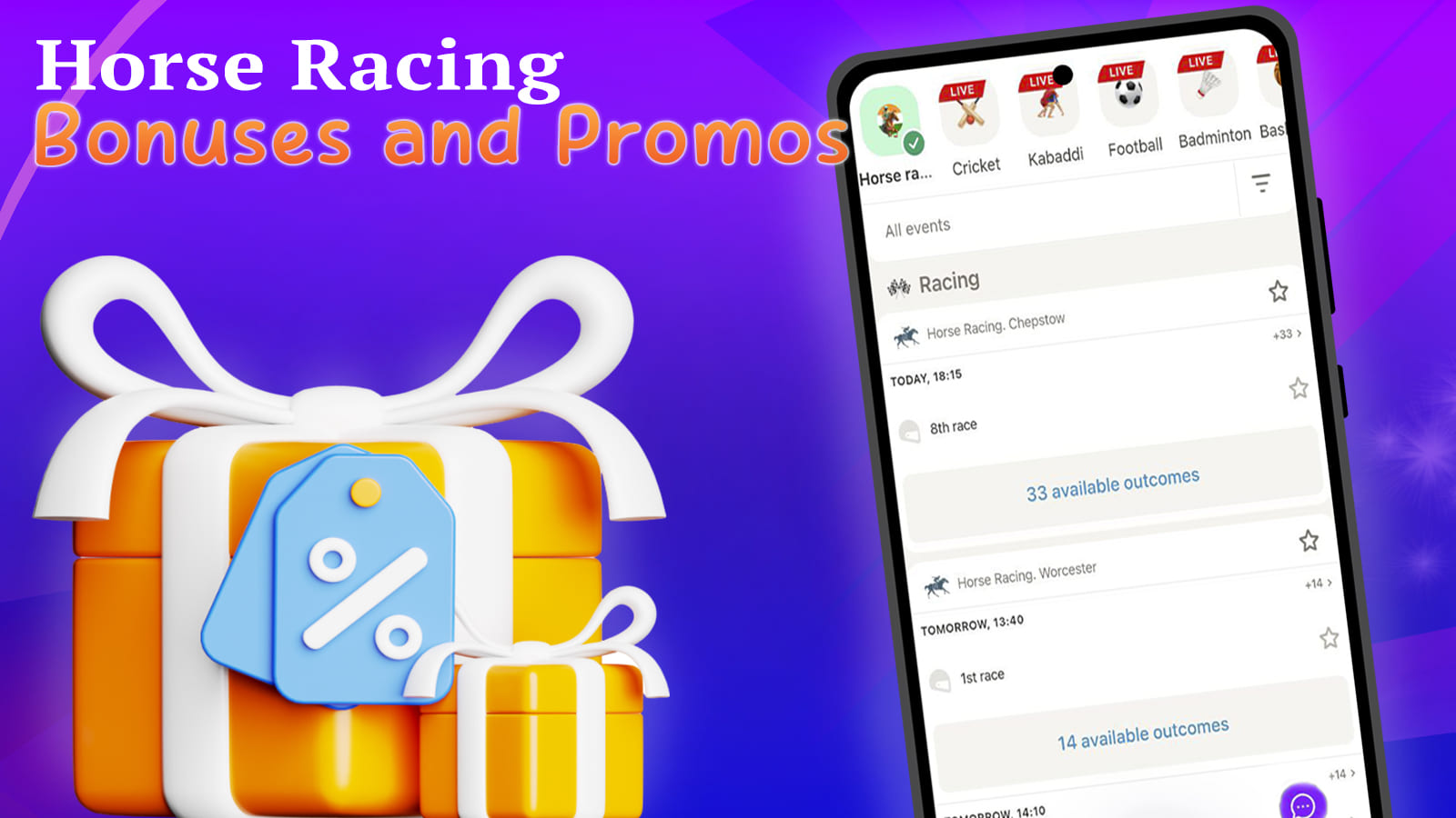 Rewards and Promotions for Horse Racing