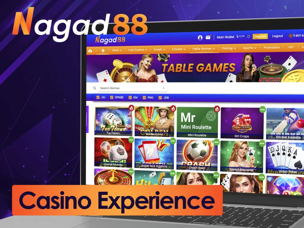 Feel the thrill of a land-based casino from the comfort of your home.