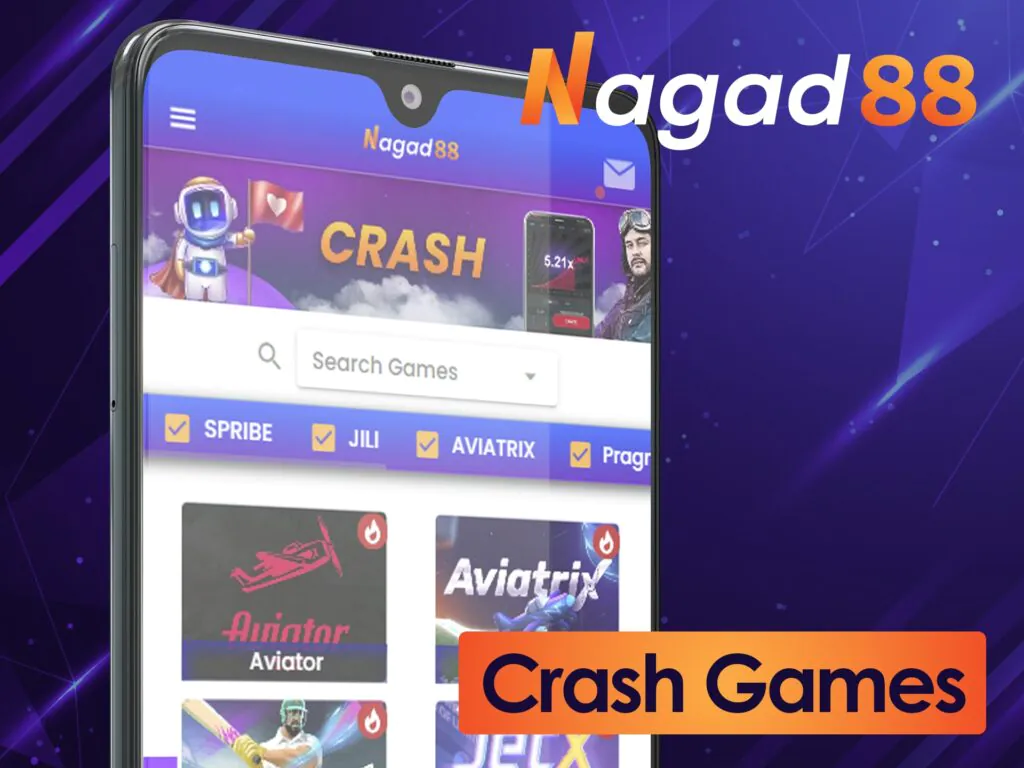 You can play several crash games